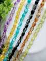 70 Oval Crackle Crystal New Arrival Beads Strand of 10*8mm | 1 Glass Beads Strand for Jewelry Making | DIY Craft Beads. 