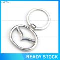 Stainless Steel Metal Car Logo Keychain 3D Key Chain. 