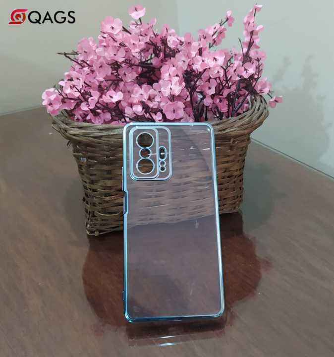 QAQS%20Xiaomi%20Mi%2011T/%2011T%20Pro%20Electroplating%20Case%20Soft%20TPU%20Ultra-thin%20Lightweight%20Case%20Back%20Cover%20-%20Image%204