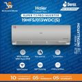 Haier Inverter AC | New  Model HSU-19HFS/023WDC (Super T3 Pro Series) 1.5 Ton DC Inverter / T3 Compressor/ECO Mode/Self Cleaning/WiFi/Turbo Cooling/Color Silver/ Golden/White |10 Years Compressor 05 Years All Parts Warranty | Haier Free Installation. 