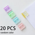 1/10/20Pcs Staples Paperclip Mini Color Paper Clip Candy Transparent Metal Documents Bookmarks File Index Page Holder Clamp Office School. 