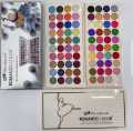 ROMANTIC COLOR THE COLOR ART 80 COLOURS MATTE SHIMMER EYESHADOW PALETTE. 