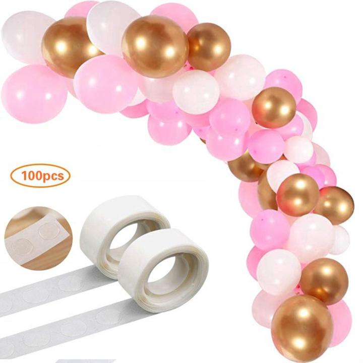 Best 100 Dots Removable Adhesive Glue Dot Foil Balloon Wedding Birthday