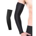 Arm Sleeves Cover UV Sun Protector - Black. 
