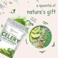 Organic Celery Juice Powder, 120 grams Celery Detox and Cold Pressed, Boosts Immune System, Energy and Supports Gut Health, Rich in Immune Vitamin C and Minerals, Vegan. 