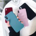 Samsung Galaxy S7 S6 edge Phone Case Candy Color Colorful Plain Matte Fresh Simple Cute Solid Color Soft Silicone TPU Case Cover. 