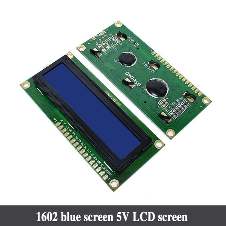 1PCS LCD1602 1602 module Blue/Green screen 16x2 Character LCD Display Module blue blacklight