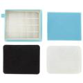 Filter set for Philips PowerPro Active and Compact vacuum cleaner. (Comparable with FC8058 / 01). 