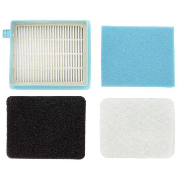 Filter set for Philips PowerPro Active and Compact vacuum cleaner. (Comparable with FC8058 / 01)
