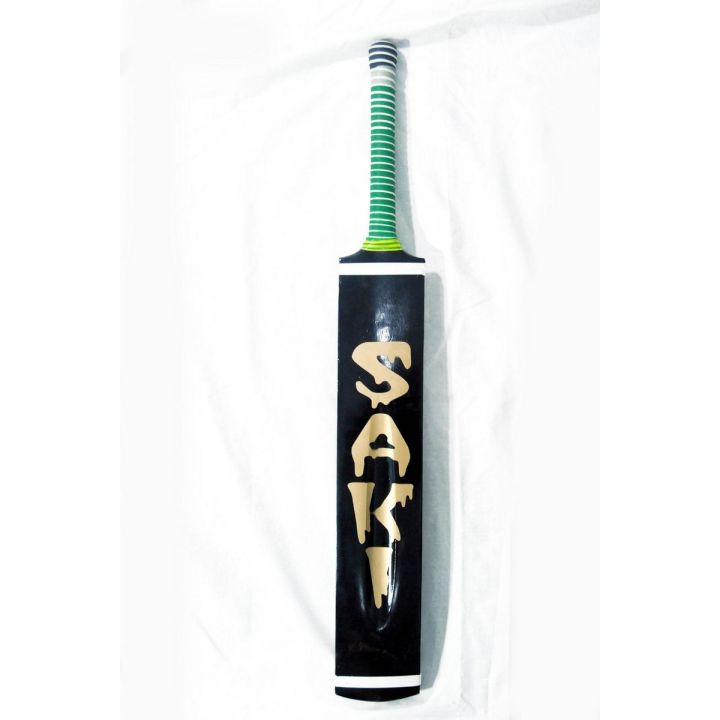 Original Saki Black-Cobra Tape Ball Bat