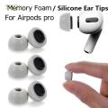 SUQI S/M/L Silicone/ Memory Foam Ear Tips For Airpods Pro. 