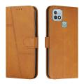 Phone Case for Infinix Hot 10i - PU Leather Case - Card Slot Design. 