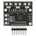 I2C SMBUS INA3221 Triple-Channel Shunt Current  Supply Voltage Monitor Sensor Board Module Replace INA219 with Pins. 