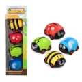 4 Pcs Ladybug Pull Back Car Educational Toys For Toddlers Party Favors Infant Car Toys Educational Toys For Kids Ladybug Toys Pull Back Cars Kids Trucks Sports Car Abs Grasp Child. 
