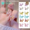 DR BEI Nail Jewelry Exquisite Shape Butterfly Nail Decoration 3D Manicure Design. 