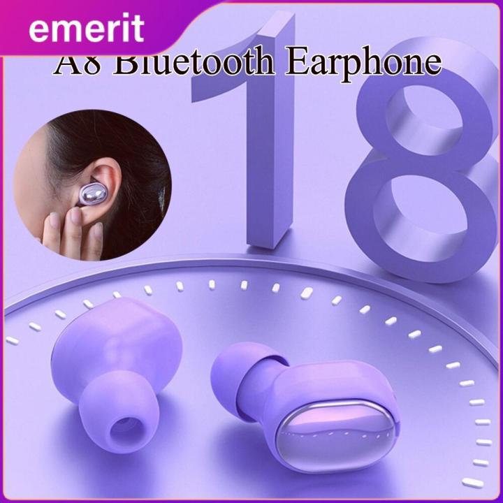 A8 Wireless Bluetooth Headset Single Ear Earphone Mini 18Hours Super Long Standby HIFI Stereo Driving Headset Driving Sport Headphone