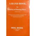 A Handbook for drawing and disbursing Officers (D.D.Os). 