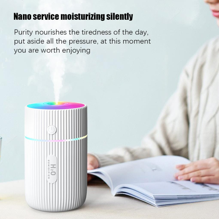 AZTHRONE%20220ML%20Cup%20Humidifier%20Mini%20Portable%20Car%20Home%20Humidifier%20USB%20Fine%20Spray%20Adjustable%20Timing%20Humidifiers%20Humid%20Essential%20Oil%20Diffuser%20Aromatherapy%20Cup%20Humidifiers%20With%20Colorful%20Atmosphere%20Lights%20-%20Image%203