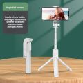 [COD Ready Stock FREE Shipping ] F210/F210S Selfie Stick Wireless Bluetooth Compatible Foldable Mini Tripod for Phone with Fill Light Shutter Remote Control for Ios Android. 