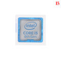 1/5PCs label sticker laptop desktop CPU Xeon Pentium processor Labe logo Celeron Intel Core 8th generation Core i3 i5 i7. 