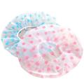 Shower Cap Cute Fashion Wave Point Bath Waterproof Shower Hat Dot Bath Hair Cover Hat Cap Gift. 
