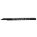 3 x Marker Pens Permanent Colors For DIY Clothes Shoes black. 