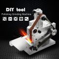 Mini Belt Sander - Multifunctional 10mm Angle Grinder - Mini Electric Belt Sander for DIY Polishing / Grinding Machine / Cutting Edges & Sharpener. 
