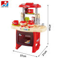 35Pcs Kitchen Set For Kids  Pretend Play Cooking Set  Sink Water Sound & Light Effects. 