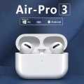 3rd Gen New Air Pro 3 True Wireless Earbuds Bluetooth 5.0 Fantastic Sound Airpod 3 Wireless Charging With Free Case And Eartips - Best For-Music-Calling. 