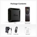 Smart Box X96Q Mini Quad Core 2g+16g 4K 60FPS ANDRIOD 10V,Newest Android 10.0 Allwinner H313 Quad Core ARM Cortex A53 TV Set Top Box Support 4 Android box tv 4K Quad Core with Old TV shows  IPTV Games Set. 