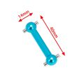 Metal Drive Shaft Dog Bone Diff Cup Joint Set for Tamiya TT01 TT-01 TT01D TT01E TT02 TT-02 1/10 RC Car Upgrade Parts. 