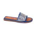 Bata Blue Chappals For Women. 