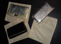 Pack of 3  Dust Bag for Handbags   (  Clutch Purse Organizer Non Woven Bags )  12 x 10 inch. 