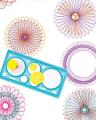 Design Ruler Set/ Plastic Spirograph Ruler For Circle Designing. 