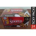 Peek Freans Sooper Biscuit 24 Ticky Packs Box. 