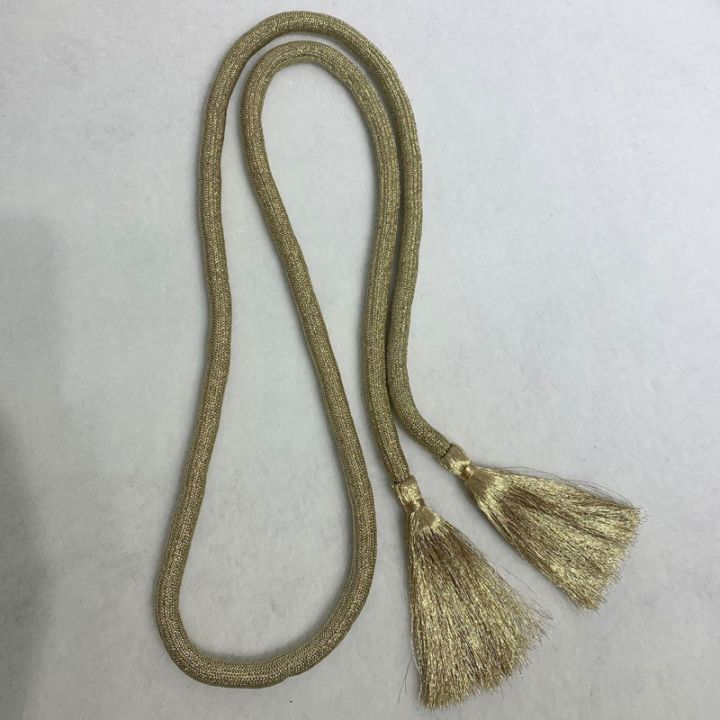 【beauty code】Tassel Belt Women Muslim Waist Rope 165cm Ladies for Abaya Dress Fashion Accessories Kuwait Dubai