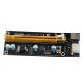 NGFF M.2 M Key to USB 3.0 PCI-E Riser Card M2 to USB3.0 PCIE 16X 1X Extender with Power for Lit  ner. 