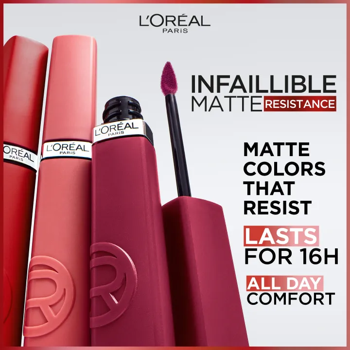 L'Oreal%20Paris%20Infallible%20Matte%20Resistance%20Liquid%20Lipstick,%20420%20Le%20Rouge%20Paris%20-%20Image%204