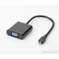 Micro HDMI to VGA Adapter Converter Cable| DIY HUB. 