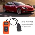 U480 OBD2 Car Diagnostic Tool with LCD Display, Engine Code Reader for DTCs, VIN Check, MIL Reset, Compatible with 1996-2003 Vehicles, Quick Error Code Reader, Plug & Play, Auto Diagnostic Tool. 