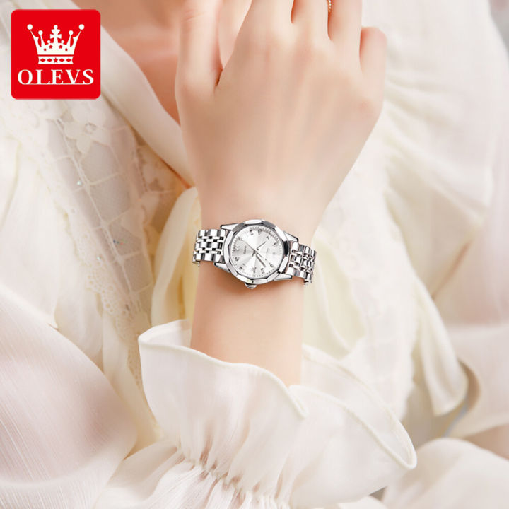 OLEVS%20Watch%20for%20Women%20%20Branded%20%20Stainless%20steel%20Water%20Proof%20Elegant%20Luminous%20Ladies%20Watches%209931%20-%20Image%2010