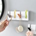 Creative Piano Key Holder Wall Hook Entryway Keychain Coat Bag Umbrella Hangers Funny Kitchen Storage Rack Bathroom Accessories. 