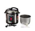 Dessini Electric Pressure Cooker 10 in 1 Multi-Function | 6 Liter Capacity | Best Quality Kitchen Appliance | Keep Warm Function | Fast Cooking | Easy to Use | Durable Design | 12 Months Warranty | Smart Cooker for Home Use - Daraz Pakistan. 