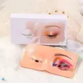 EYE DUMMY MAKEUP PRACTICE BOARD WITH CLEANER. 