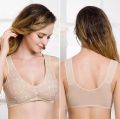 Three Button Front Opening Maternity Nursing Bra. 