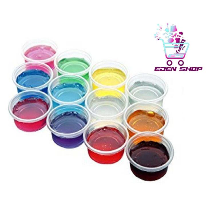 Pack Of 12 - Modeling Slime For Kids - Multi colors
