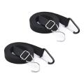 2pcs Universal Car Covers Fixed Automobile Hood Fixed Rope Strap Fixed Elastic Band Universal Car Cover Wind Belt. 