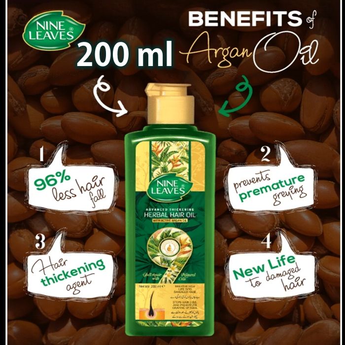 Essential%20Hair%20Oil%20For%20Longer%20Hair%20Growth%20Nine%20Leaves%20Extract%20Hair%20Oil%20200%20ml%20-%20Image%203