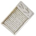 Bamboo Leaf Ruffle Silicone Fondant Cake Mold. 