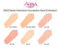 Aqua Color Line Matte Perfection Foundation Makeup Stick. 